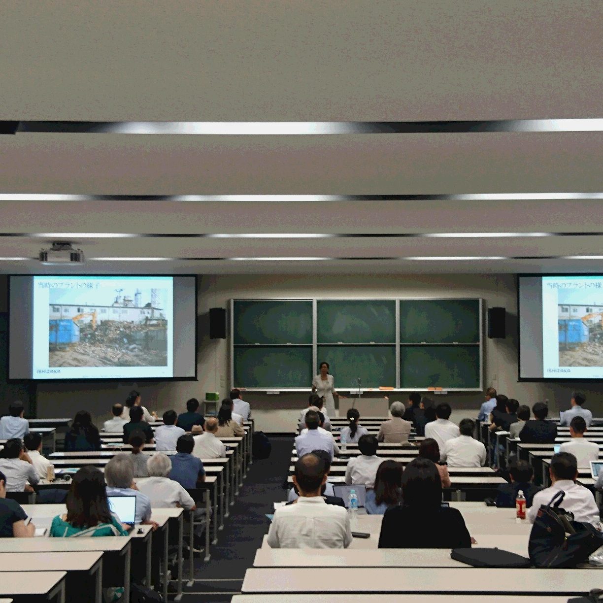 Noriko Ishizaka spoke at the Keio SDM 10th Anniversary Open Lecture
