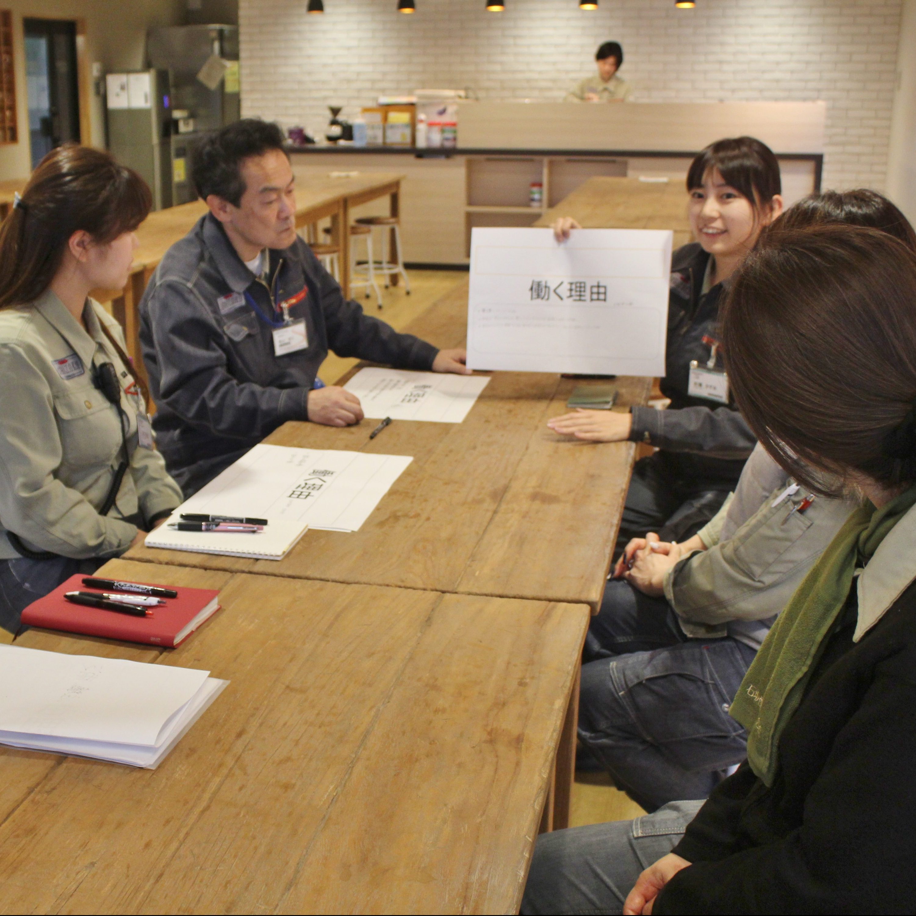 ISHIZAKA Kizuna Juku “Cafe Exchange Event” has started!